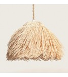 Abruzzo Lampa Wisząca z Rattanu Boho Gabriella 35cm E27 ABR-LW10-BH-E27