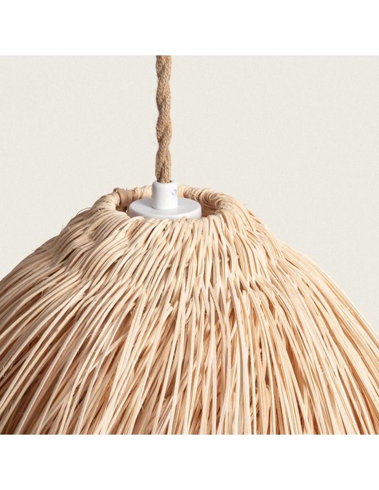 Abruzzo Lampa Wisząca z Rattanu Boho Gabriella 35cm E27 ABR-LW10-BH-E27