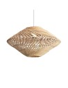 Abruzzo Lampa Wisząca Boho z Rattanu  Giorgia 50cm E27 ABR-LW11-BH-E27