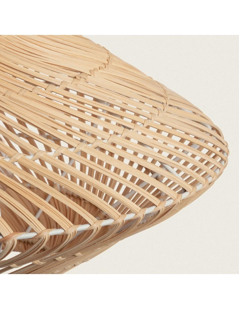 Abruzzo Lampa Wisząca Boho z Rattanu  Giorgia 50cm E27 ABR-LW11-BH-E27