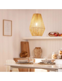 Abruzzo Lampa Wisząca Boho Z Plecionego papieru Giula 30cm E27 ABR-LW12-BH-E27 - produkt 2