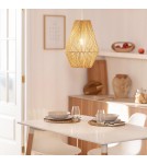 Abruzzo Lampa Wisząca Boho Z Plecionego papieru Giula 30cm E27 ABR-LW12-BH-E27