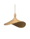 Abruzzo Boho Bamboo Hat Pendant Lamp Isabella 40cm E27 ABR-LWS-BH40-E27