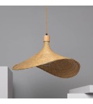 Boho pendant lamps - Abruzzo Boho Bamboo Hat Pendant Lamp Isabella 40cm E27 ABR-LWS-BH40-E27 - product 2