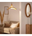Abruzzo Lampa Wisząca Boho Kapelusz z Bambusa Isabella 40cm E27 ABR-LWS-BH40-E27 Abruzzo Lampa Wisząca Boho Kapelusz z Bambusa Isabella 40cm E27 ABR-LWS-BH40-E27
