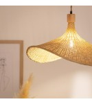 Boho pendant lamps - Abruzzo Boho Bamboo Hat Pendant Lamp Isabella 40cm E27 ABR-LWS-BH40-E27 - product 6