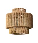 Abruzzo Lampa Wisząca Boho z Plecionego Papieru Sara 40cm E27 ABR-LW14-BH-E27