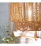 Abruzzo Lampa Wisząca Boho z Plecionego Papieru Sara 40cm E27 ABR-LW14-BH-E27