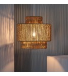 Boho pendant lamps - Abruzzo Braided Paper Boho Pendant Lamp Sara 40cm E27 ABR-LW14-BH-E27 - product 5