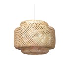 Abruzzo Lampa Wisząca Boho z Bambusa Livia 42cm E27 ABR-LW17-BH-E27