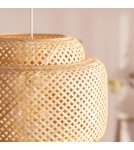 Abruzzo Lampa Wisząca Boho z Bambusa Livia 42cm E27 ABR-LW17-BH-E27
