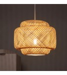 Boho pendant lamps - Abruzzo Bamboo Livia 42cm E27 Boho Pendant Lamp ABR-LW17-BH-E27 - product 6