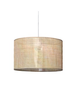 Abruzzo Lampa Wisząca z Rattanu Boho Ludovica 40cm E27 ABR-LW18-BH-E27