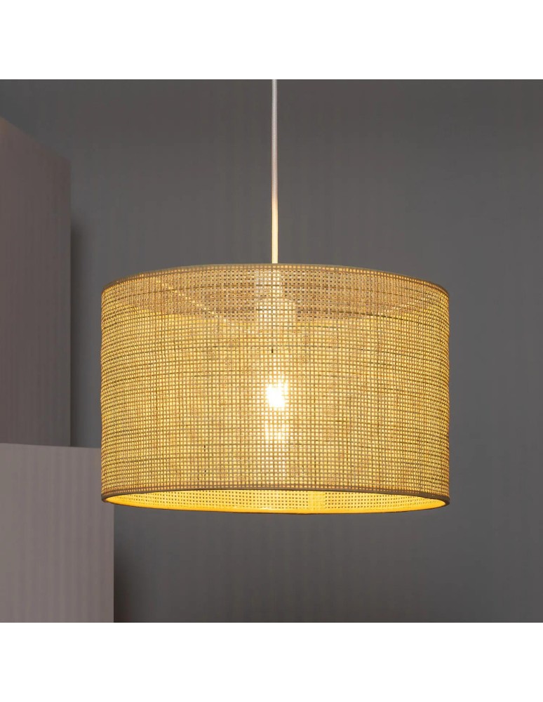 Boho pendant lamps - Abruzzo Rattan Boho Ludovica 40cm E27 Pendant Lamp ABR-LW18-BH-E27 - product kolory-swiatla.pl 6