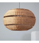 Abruzzo Lampa Wisząca z Rattanu Zewnętrzna Boho Lucinda 80 cm E27 ABR-LW19-BH-E27