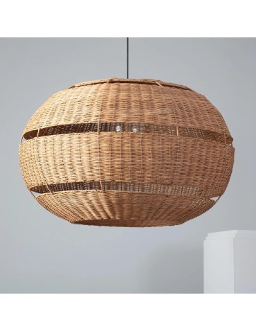 Abruzzo Outdoor Rattan Pendant Lamp Boho Lucinda 80 cm E27 ABR-LW19-BH-E27 - product 2