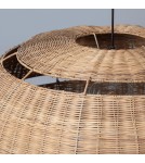 Abruzzo Lampa Wisząca z Rattanu Zewnętrzna Boho Lucinda 80 cm E27 ABR-LW19-BH-E27