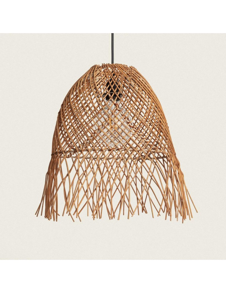 Outdoor pendant lamps - Abruzzo Boho Rattan Outdoor Pendant Lamp Maria 40cm E27 ABR-LW20-BH-E27 - product kolory-swiatla.pl 2