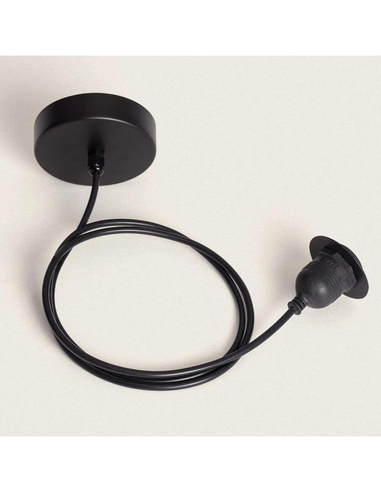 Outdoor pendant lamps - Abruzzo Boho Rattan Outdoor Pendant Lamp Maria 40cm E27 ABR-LW20-BH-E27 - product kolory-swiatla.pl 5