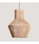 Abruzzo Lampa Wisząca Boho z Włókna Naturalnego Zewnętrzna Paola 50cm E27 ABR-LW21-BH-E27
