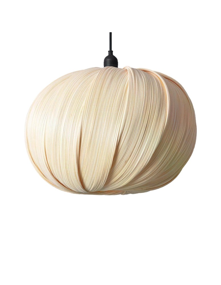 Outdoor pendant lamps - Abruzzo Boho Bamboo Outdoor Pendant Lamp Margherita 40cm E27 ABR-LW22-BH-E27 - product kolory-swiatla.pl 1