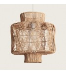 Outdoor pendant lamps - Abruzzo Rattan Outdoor Boho Pendant Lamp Martina 40cm E27 ABR-LW23-BH-E27 - product 1