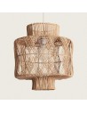 Abruzzo Lampa Wisząca Boho z Rattanu Zewnętrzna Martina 40cm E27 ABR-LW23-BH-E27