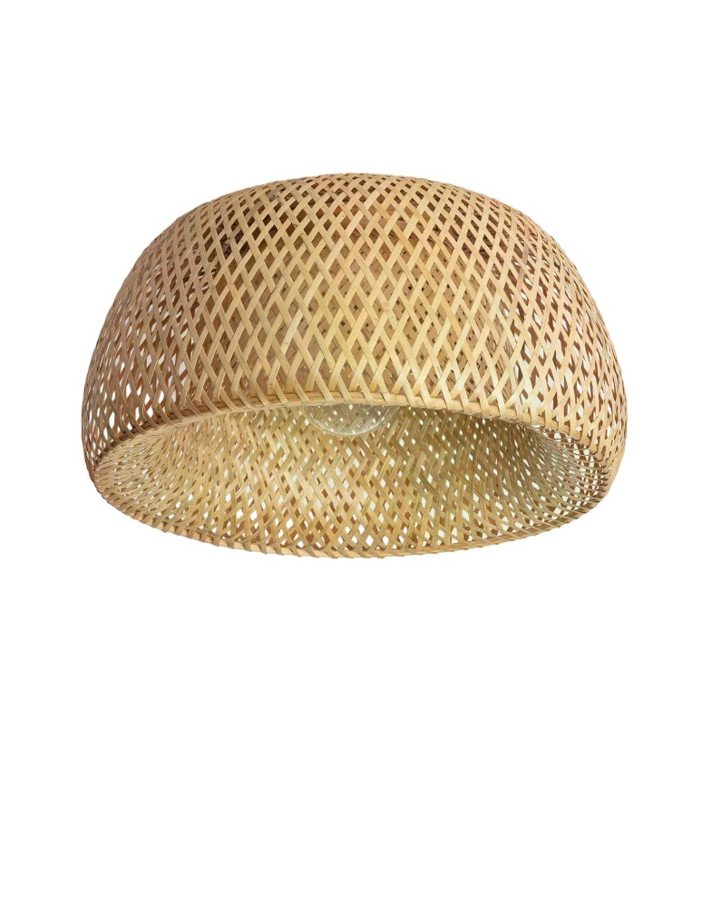 Ceiling lamps - Abruzzo Boho Plafond in Bamboo 45cm Mia E27 ABR-PL-BH-E27 - product kolory-swiatla.pl 1