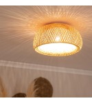 Abruzzo Plafon Boho z Bambusa 45cm Mia E27 ABR-PL-BH-E27