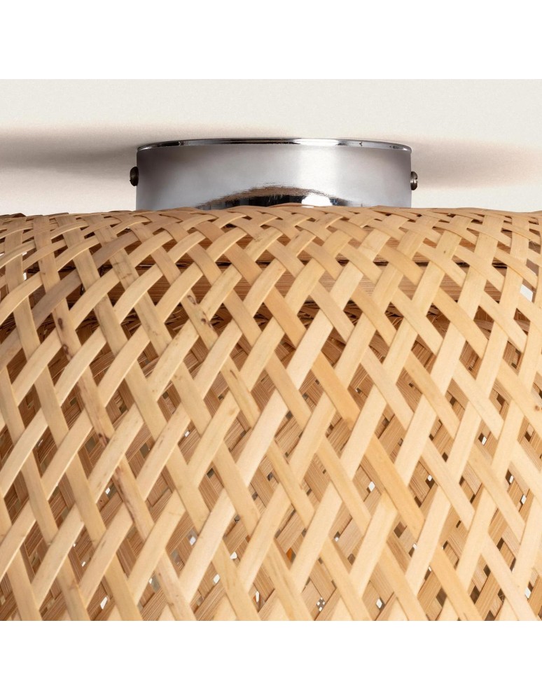 Ceiling lamps - Abruzzo Boho Plafond in Bamboo 45cm Mia E27 ABR-PL-BH-E27 - product kolory-swiatla.pl 6