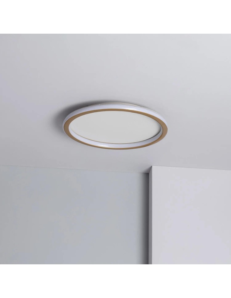 Ceiling lamps - Abruzzo LED Plafond 36W Round Gold CCT 3000K/4000K/6000K 50cm Angelo ABR-PLO-36W-50CM-CCT - product kolory-swiatla.pl 9