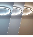 Ceiling lamps - Abruzzo LED Plafond 36W Round Gold CCT 3000K/4000K/6000K 50cm Angelo ABR-PLO-36W-50CM-CCT - product 10