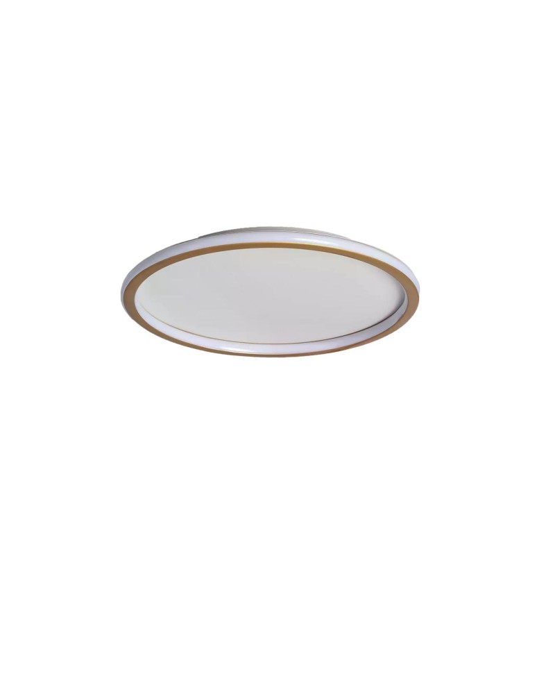 Ceiling lamps - Abruzzo LED Plafond 36W Round Gold CCT 3000K/4000K/6000K 60cm Angelo ABR-PLO-36W-60CM-CCT - product kolory-swiatla.pl 1