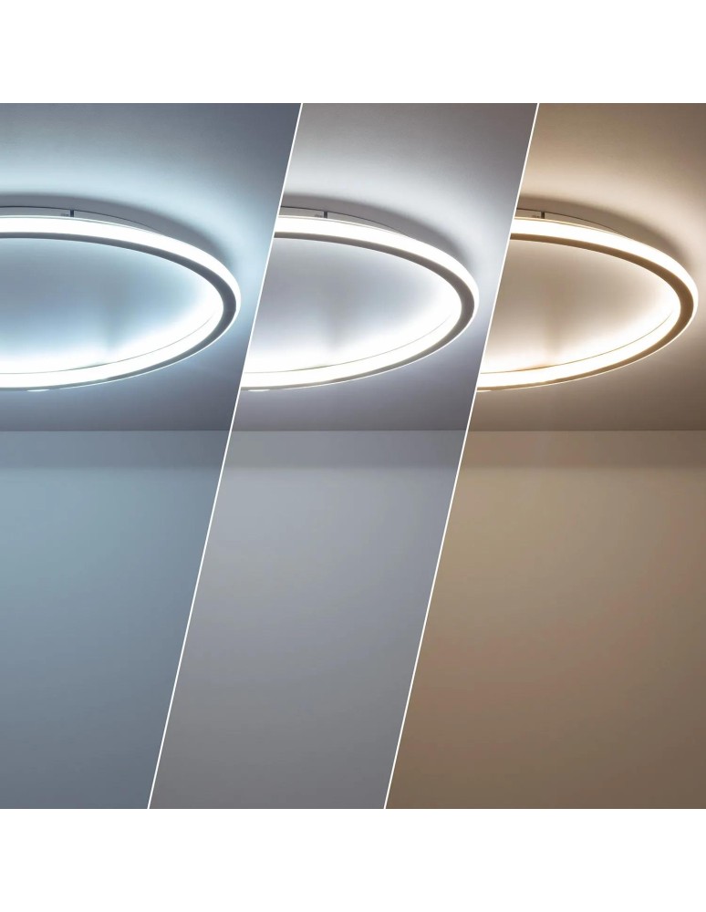 Ceiling lamps - Abruzzo LED Plafond 36W Round Gold CCT 3000K/4000K/6000K 60cm Angelo ABR-PLO-36W-60CM-CCT - product kolory-swiatla.pl 9