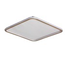 Abruzzo Plafon LED 40W Kwadratowy Złoty CCT 3000K/4000K/6000K 60x60cm Angelo ABR-PLK-40W-60CM-CCT