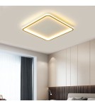 Ceiling lamps - Abruzzo LED Plafond 30W Square Gold CCT 3000K/4000K/6000K 40x40cm Angelo ABR-PLK-30W-40CM-CCT - product 6