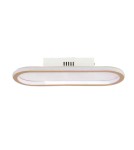 Abruzzo Plafon LED 25W Owalny Złoty Angelo 40cm ABR-PLKO-25W-40CM-CCT
