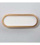 Ceiling lamps - Abruzzo LED Plafond 25W Oval Gold Angelo 40cm ABR-PLKO-25W-40CM-CCT - product 8