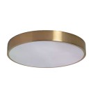 Abruzzo Plafon LED 18W Okrągły Złoty CCT 3000K/4000K/6000K 30cm Carlo ABR-PLO-Z-18W-CCT
