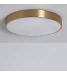 Abruzzo Plafon LED 18W Okrągły Złoty CCT 3000K/4000K/6000K 30cm Carlo ABR-PLO-Z-18W-CCT