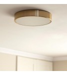 Abruzzo Plafon LED 18W Okrągły Złoty CCT 3000K/4000K/6000K 30cm Carlo ABR-PLO-Z-18W-CCT