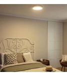 Abruzzo Plafon LED 18W Okrągły Złoty CCT 3000K/4000K/6000K 30cm Carlo ABR-PLO-Z-18W-CCT