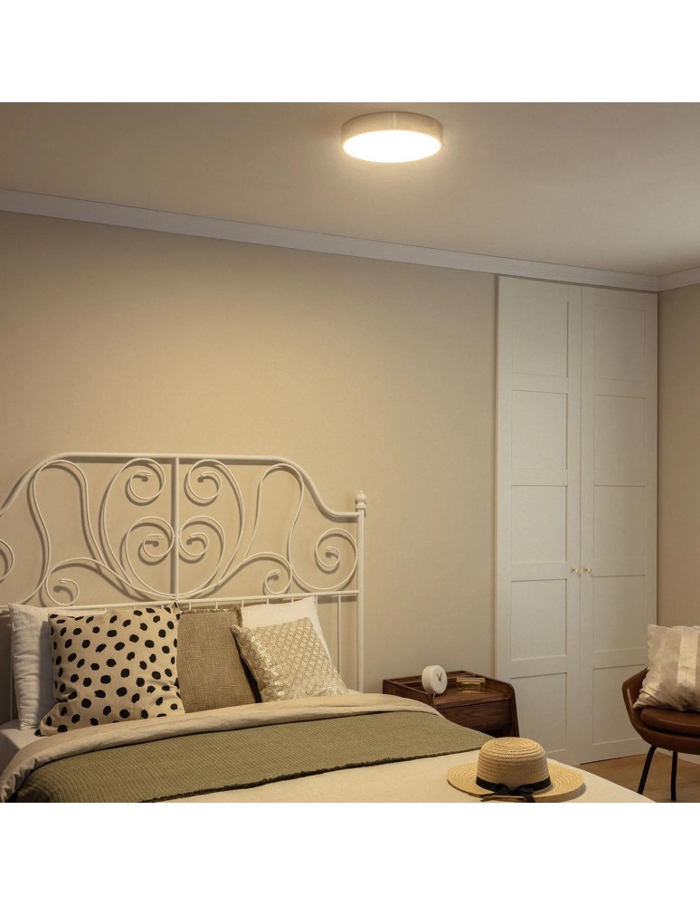 Abruzzo Plafon LED 18W Okrągły Złoty CCT 3000K/4000K/6000K 30cm Carlo ABR-PLO-Z-18W-CCT