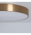 Abruzzo Plafon LED 18W Okrągły Złoty CCT 3000K/4000K/6000K 30cm Carlo ABR-PLO-Z-18W-CCT