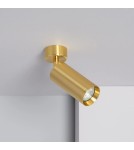 Abruzzo Lampa punktowa Natynkowa Nastawna złota Christiano 1xGU10 20x6cm ABR-LPC-Z-GU10