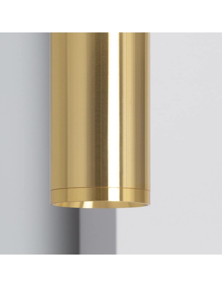 Abruzzo Lampa punktowa Natynkowa Nastawna złota Christiano 1xGU10 20x6cm ABR-LPC-Z-GU10