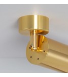 Abruzzo Lampa punktowa Natynkowa Nastawna złota Christiano 1xGU10 20x6cm ABR-LPC-Z-GU10