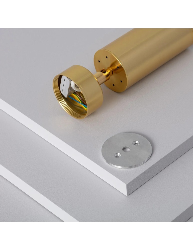 Abruzzo Lampa punktowa Natynkowa Nastawna złota Christiano 1xGU10 20x6cm ABR-LPC-Z-GU10