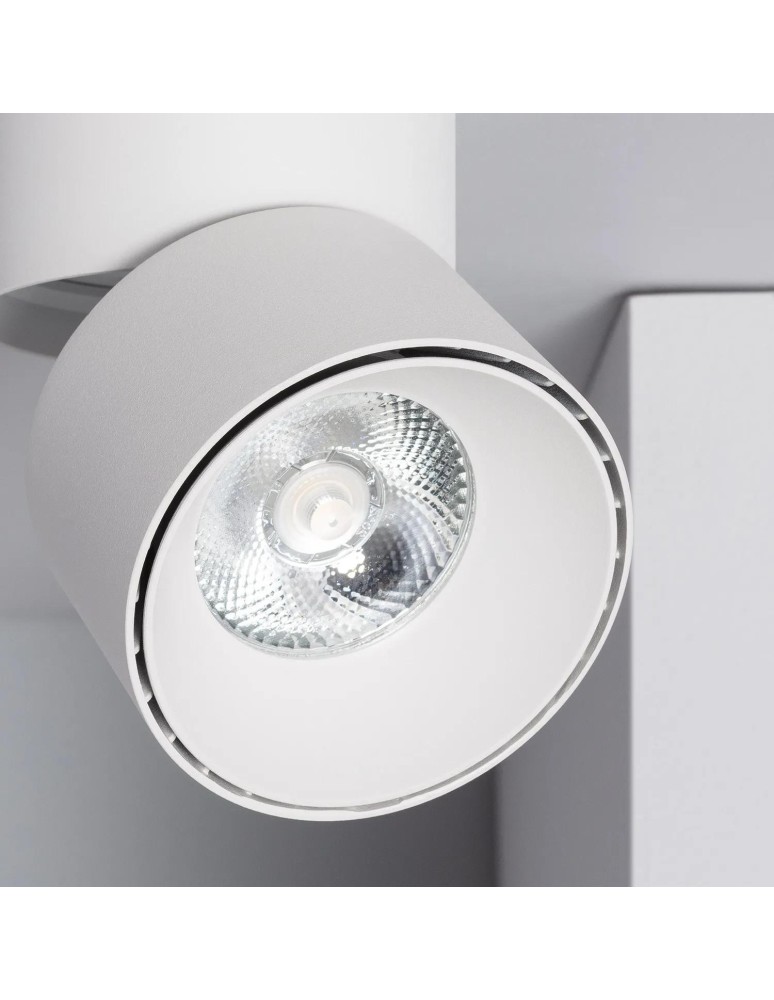 Spotlight ceiling lamps - Abruzzo White 15W Spot LED lamp 2700-3200K Romeo 11x9cm ABR-LPR-15W-B-WW - product kolory-swiatla.pl 7