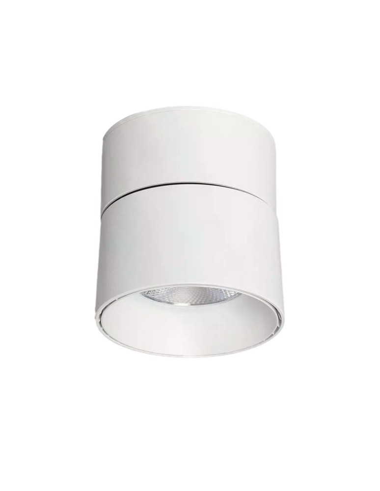 Spotlight ceiling lamps - Abruzzo White 30W Spot LED lamp 2700-3200K Romeo 15x11cm ABR-LPR-30W-B-WW - product kolory-swiatla.pl 1